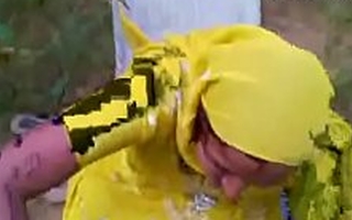 Cheating Bhabhi acquiring pussy fucked in field by dever