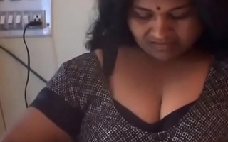 desimasala.co - Chubby Boob Aunty Medicine lavage and Showing Huge Drenched Scones